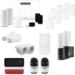 Kit alarme sans fil connectée HomeSecure pour votre maison T4/T5