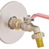 Kit applique murale avec rosace de finition pour robinet de puisage femelle/femelle 1/2 laiton chromé Somatherm for you