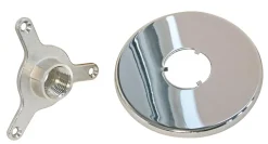 Kit applique murale avec rosace de finition pour robinet de puisage femelle/femelle 1/2 laiton chromé Somatherm for you