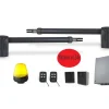 KIT- Automatisme de portail a battants - moteur 24V - AVEC batt. secours - systeme a verins - 250Kg - MYASTER 24 by PROTECO - 1502