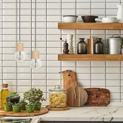 Kit Cache Douille Cylindrique en Bois Brut 65mm à Personnaliser Une Touche Moderne pour Vos Luminaires
