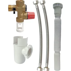 Kit complet groupe de sécurité inox pour eau agressive