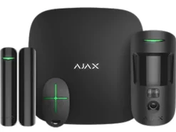 Kit d'alarme AJAX HUB2+ (GSM + Ethernet + Wi-Fi) noire, avec fonction levée de doute