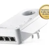 Kit de 2 adaptateurs CPL 2400 Mbits, Magic 2 LAN triple, avec 3 ports Ethernet