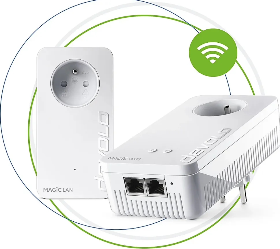 Kit de 2 adaptateurs CPL devolo Magic 1 WiFi