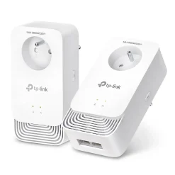 Kit de 2 adaptateurs CPL TP-Link G.HN 2400 avec prise gigogne