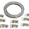 Kit de de serrage inox Somatherm for you, bande de 3 m + 8 têtes