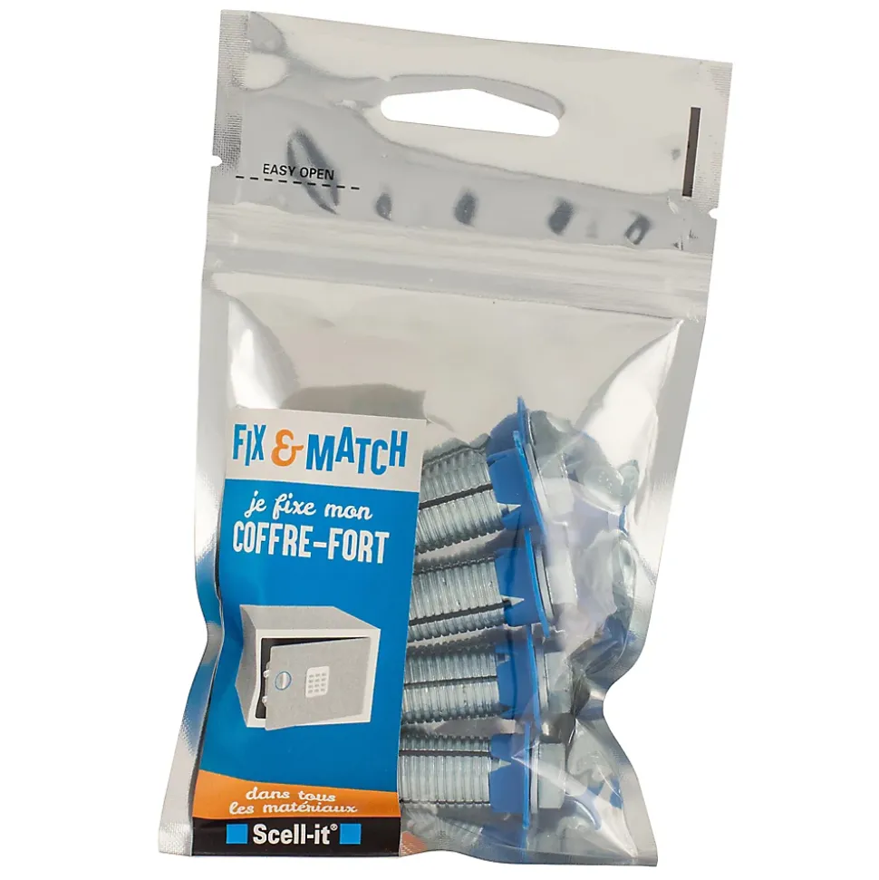Kit de fixation coffre fort Scell-It "Je fixe"