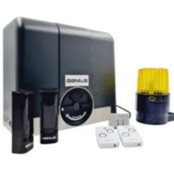 Kit de motorisation sur batterie 24V pour portail coulissant Blizzard Genius by FAAC