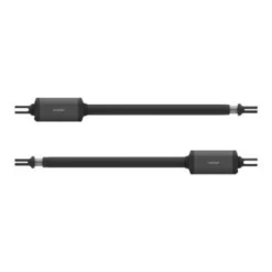 Kit de motorisation télescopique à vérins pour portail à battants Styrka 310 Avidsen noir