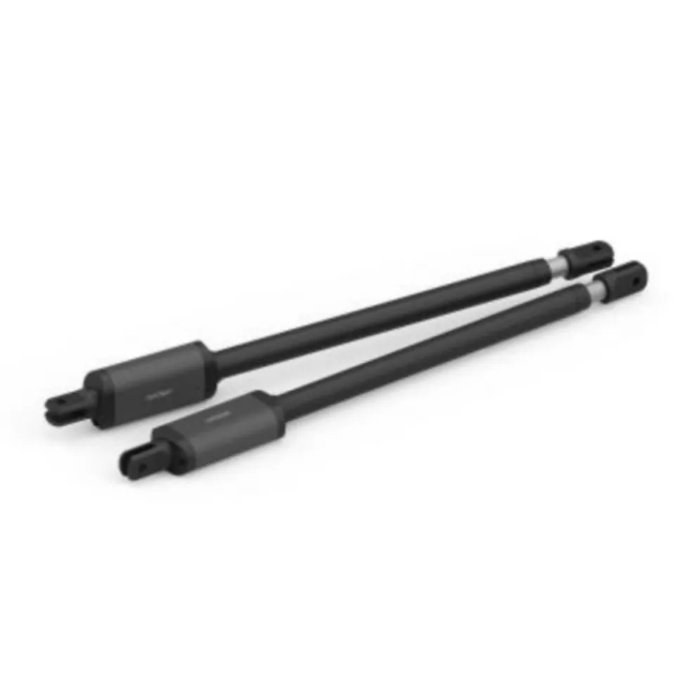 Kit de motorisation télescopique à vérins pour portail à battants Styrka 310 Avidsen noir