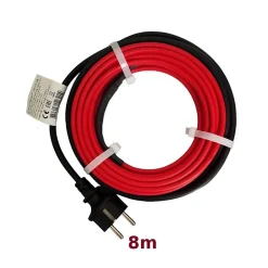 Kit de protection antigel pour tuyaux HE-TS 8m, 16 W/m, 128 W