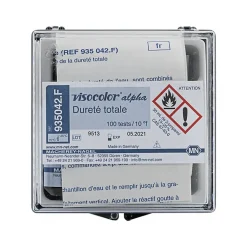 Kit de test titrimétrique VISOCOLOR alpha Dureté totale