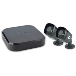 Kit De Vidéosurveillance Connecté 1080p - 2 Caméras Bullet