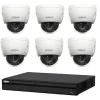 Kit de Vidéosurveillance Dahua DVR HCVR8208AS3 et 6 Mini Caméras Dôme HDCVI PTZDHSD42212IHC