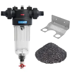 Kit Filtre à Charbon Actif Cintropur Te-ctn Nw280 + équerre Murale + 5 L Charbon Actif