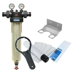 Kit Filtre à Tamis Cintropur Nw400 1"1/2 + équerre Murale + 5 Tamis Filtrants 25microns