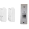 Kit interphone 1 rangée avec 4 combinés URMET Collectif