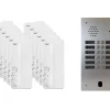 Kit interphone 2 rangées avec 12 combinés URMET Collectif