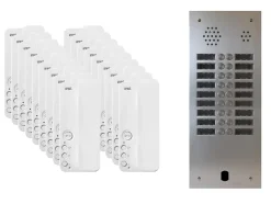 Kit interphone 2 rangées avec 18 combinés URMET Collectif