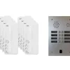 Kit interphone 2 rangées avec 8 combinés URMET Collectif