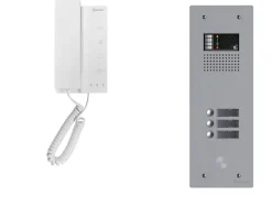 Kit interphone avec 3 combinés GOLMAR Collectif