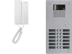 Kit interphone avec 12 combinés GOLMAR Collectif