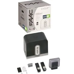 Kit motorisation Cyclo C721 pour portail coulissant 800kg - FAAC - 10599914