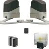 Kit motorisation portail battant NICE PopKit POP7124KCE - 2 vantaux, 250 Nm, IP44