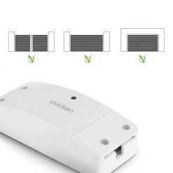Kit Motorisation portail coulissant + module wifi connecté smartphone