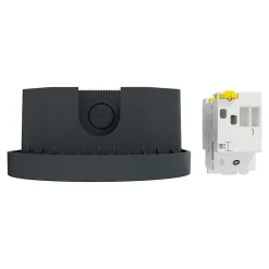 Kit Mureva EVlink - Protection + Prise courant 2P+T renforcée VE IP66 IK08 Gris Schneider Electric