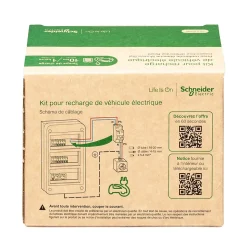 Kit Mureva Styl - Protection + Prise courant 2 pôle+terre renforcée VE IP55 IK08 Gris Schneider Electric