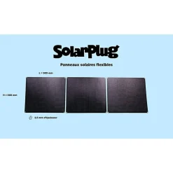 Kit panneau solaire souple, 405W SOLARPLUG