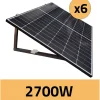 Kit Plug & Play 2700W Gamme PREMIUM avec micro-onduleurs Hoymiles