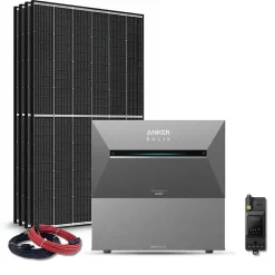 Kit solaire 2000Wc TrinaSolar - Batterie Anker 5,36 kWh