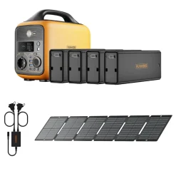Kit Stand Exposition RUNHOOD - 1296 Wh + 100 W Solaire - Energie Autonome pour Evenements et Salons