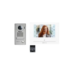 Kit vidéo Wifi couleur grand angle antivandal - AIPHONE - 130413