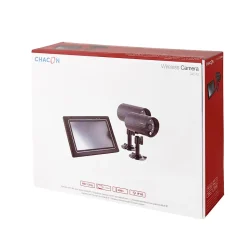 Kit vidéosurveillance intérieur et extérieur - 2 caméras Chacon 1080P - 4 canaux - 2 To