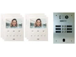 Kit visiophone 2 rangées avec 6 écrans URMET Collectif