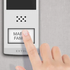 Kit Visiophone connecté et sans fil Wave 2 + 1 batterie supplémentaire - Extel