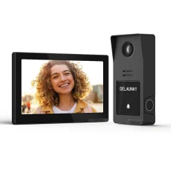 Kit visiophone filaire connecté Digital Connect + coque graphite