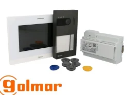 Kit visiophone GOLMAR Soul 7'' / Visiophone filaire professionnel & portier video