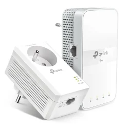 Kit 2x CPL AV1000 Gigabit WiFi AC1200 avec prise gigogne TP-Link