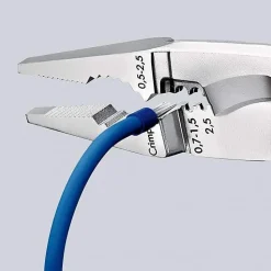 Knipex 13 82 200 Pince multifonction 200 mm, dénudage jusqu'à 50 mm², 0 AWG