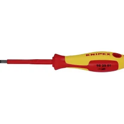 Knipex 98 25 01 VDE Tournevis cruciforme Pozidriv PZ 1, longueur lame 80 mm, isolation VDE