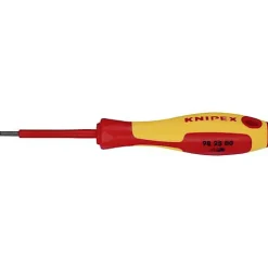 Knipex 98 25 00 VDE Tournevis cruciforme Pozidriv PZ 0, 162 mm, manche ergonomique isolé