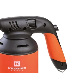 Lampe à souder gaz 1900-C Utilisation toutes positions Allumage piezo pour cartouche gaz Perçable KEMPER