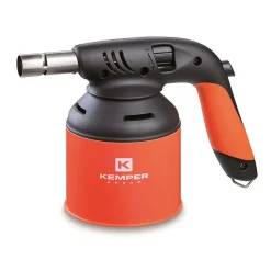 Lampe à souder gaz 1900-C Utilisation toutes positions Allumage piezo pour cartouche gaz Perçable KEMPER