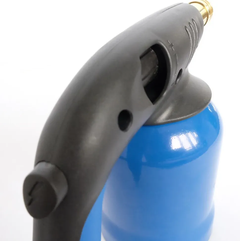Lampe a souder Coque Acier Allumage piezo + 4 Cartouches de gaz 190gr STOP GAZ Perçables KEMPER