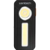 Lampe de poche LED/COB - 300lm - avec piles - Zenitech